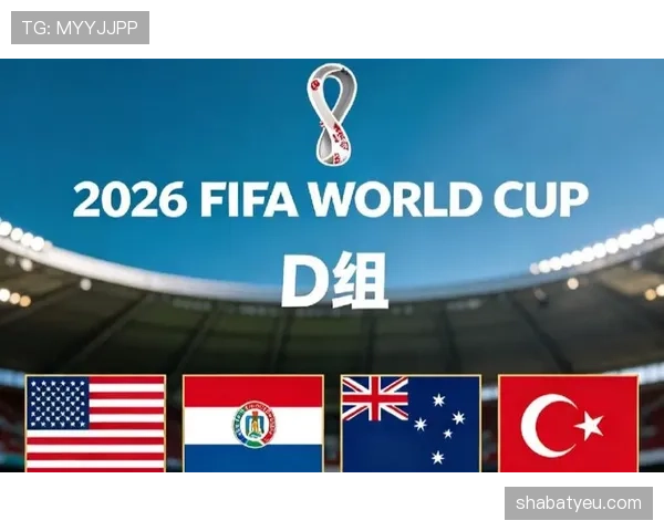 2026世界杯D组最终排名：美国头名澳大利亚第二